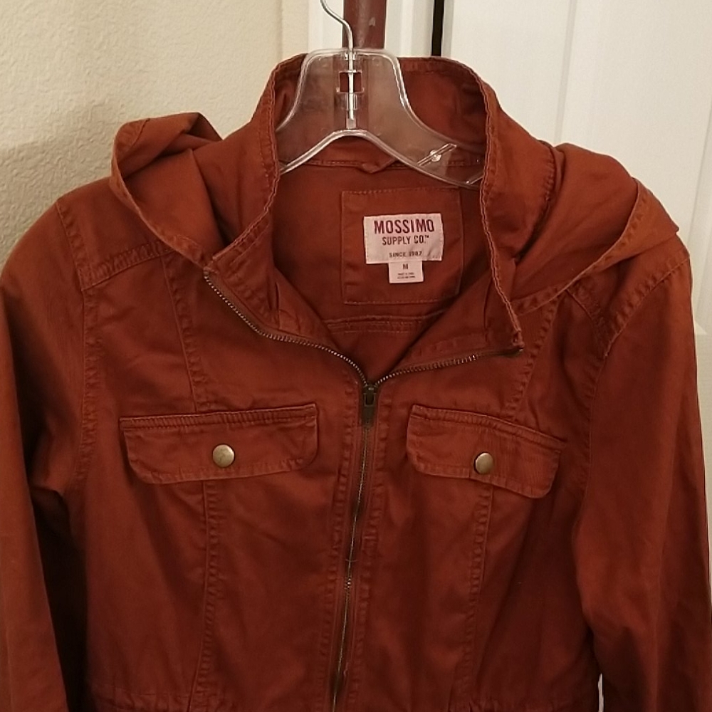 Copper mossimo overcoat medium